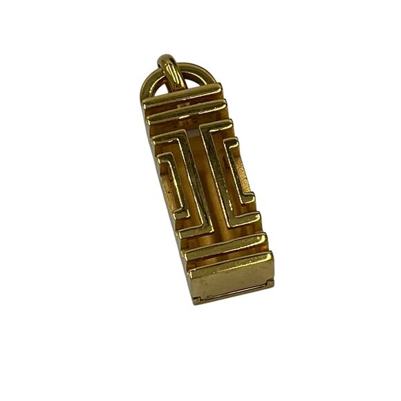 Tory Burch Gold Plated For Fitbit Fret Holder Pendant - Picture 1 of 8